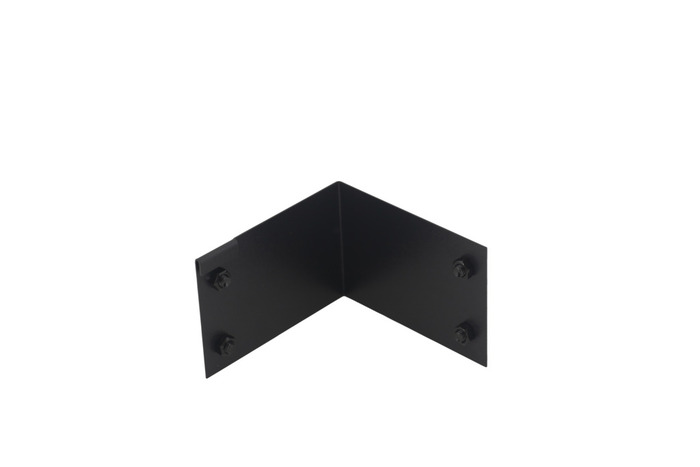 Hörn t/rabattkant Svart 7 cm 2-pack Vastbo